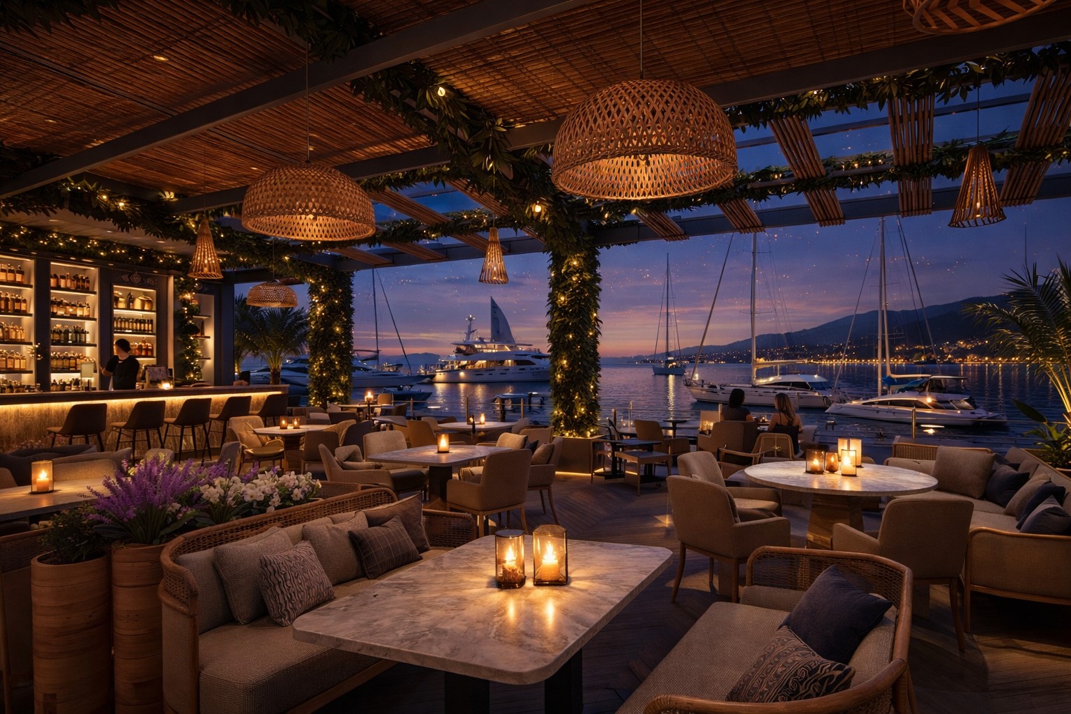 Mey Marine Restaurant marina ve restaurant iç mekan görseli